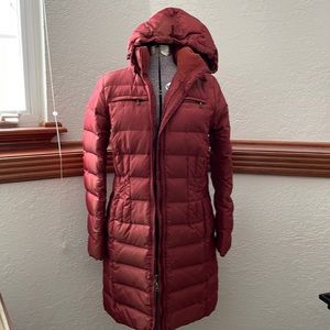 Lands End woman down coat